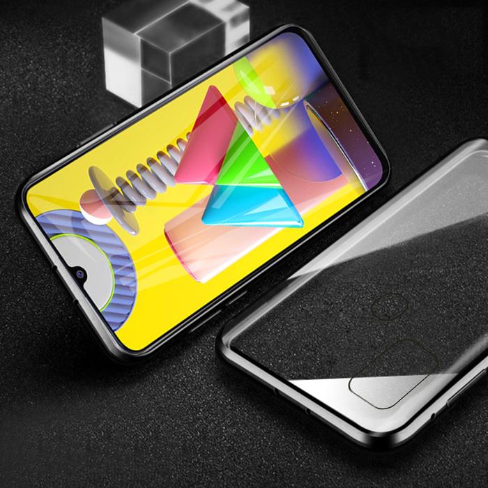 Jual 360 Magnetic Flip Phone Case for Samsung Galaxy M31 M21 M30s