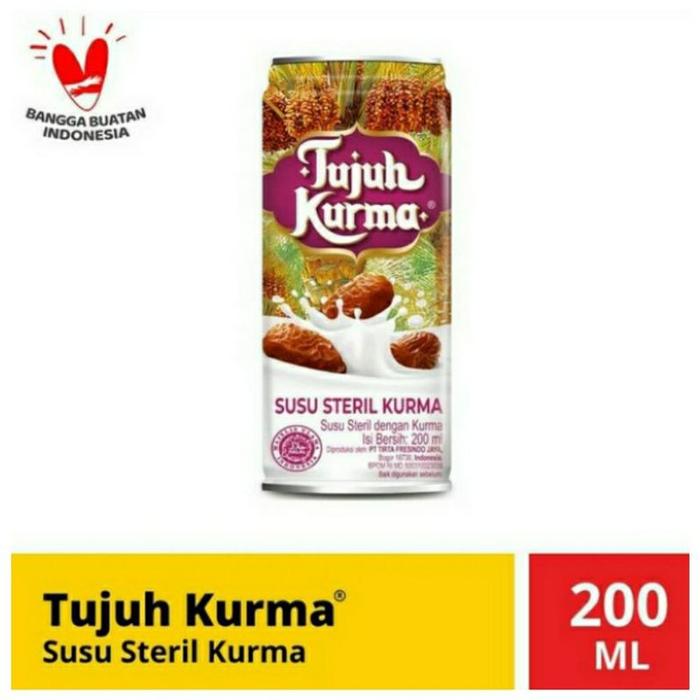 Gambar MTH211- Susu Steril Tujuh Kurma 200ml 1 dus dari Mithiya undefined Tokopedia
