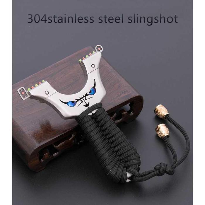 Gambar TEAEGG Ketapel Small Monster Slingshot Hunting Catapult - JH8171 - Hitam dari Alqorni_OlShop undefined Tokopedia