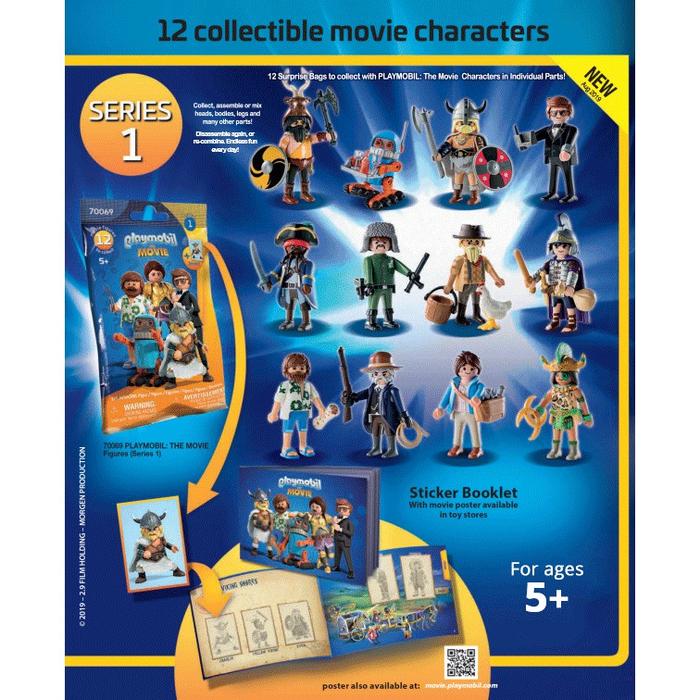 Playmobil 70069 The Movie Series Blindbag Set