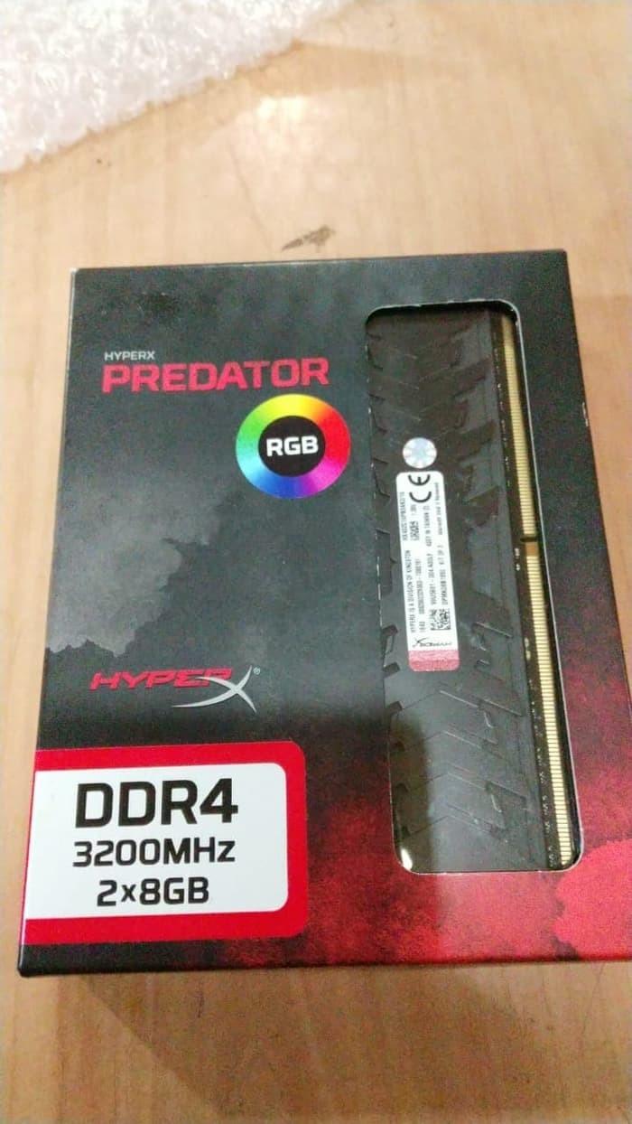 Jual HyperX Predator RGB 16GB (2 x 8GB) DDR4 3200 PC25600