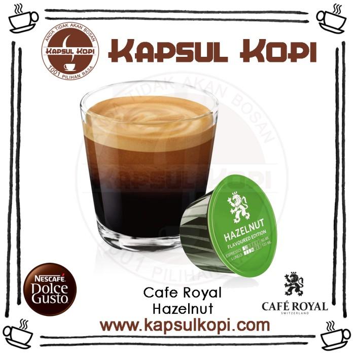 Jual Cafe Royal Hazelnut Ecer KapsulKopi Nescafe Dolce Gusto