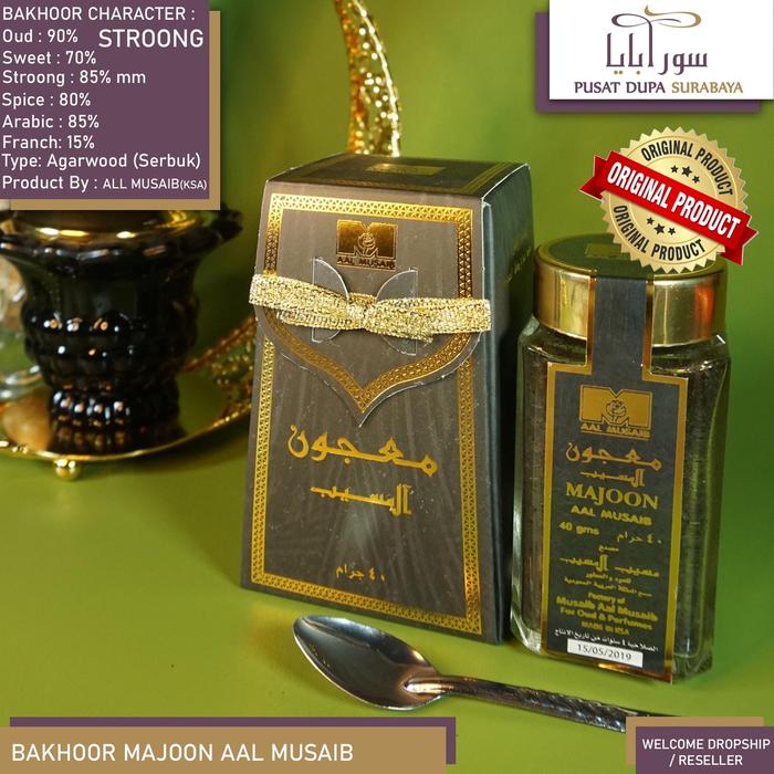 Gambar Grosir Bakhoor/Buhur/Dupa/Menyan/ Majoon Aal Musaib Made In Kingdom dari untungshop96 undefined Tokopedia