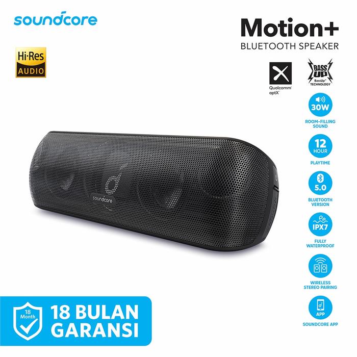 Motion Boom Anker Soundcore Motion+ Speaker Bluetooth Anker