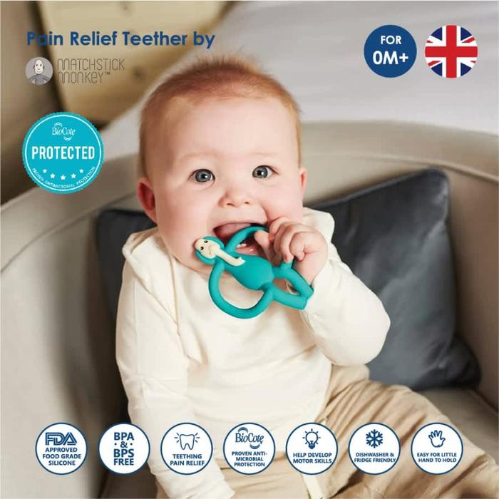 Gambar Matchstick Monkey Animal Teether - Bear dari Kuma Baby Shop Official undefined Tokopedia