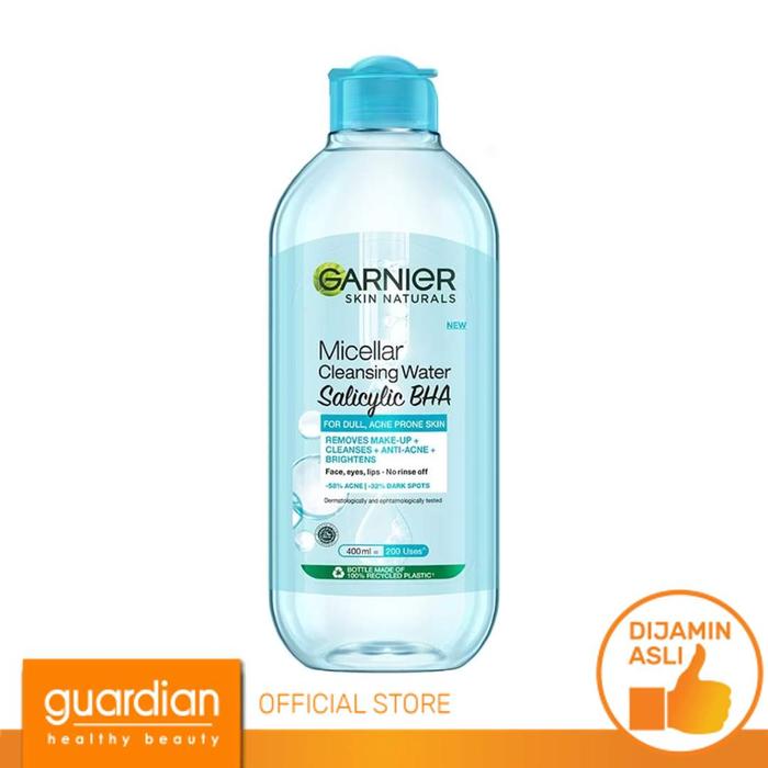 Gambar Garnier Micellar Water Blue Salicylic BHA - Salicylic 400ml dari Guardian Official Store undefined Tokopedia