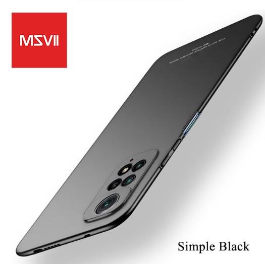 Gambar MSVII Hardcase Slim PC Case - Xiaomi Redmi Note 11 / 11 Pro 4G 5G - NOTE 11, Hitam dari OfCourseCheap undefined Tokopedia