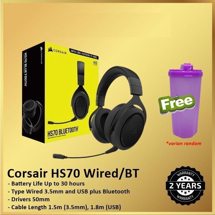 Wireless Gaming Headset Usb Corsair Hs70 Pro Wireless Usb Jual