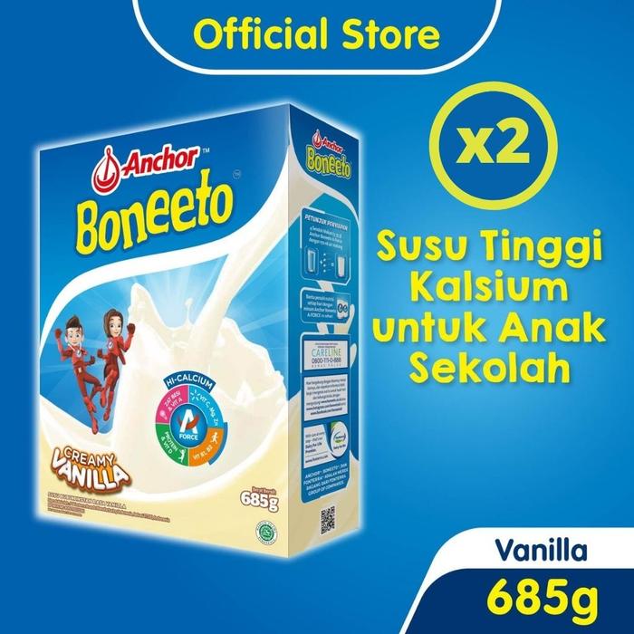 Gambar Boneeto Susu Bubuk Vanila 2 x 685g - Nutrisi untuk Daya Pikir dan dari rimsha_st0re undefined Tokopedia