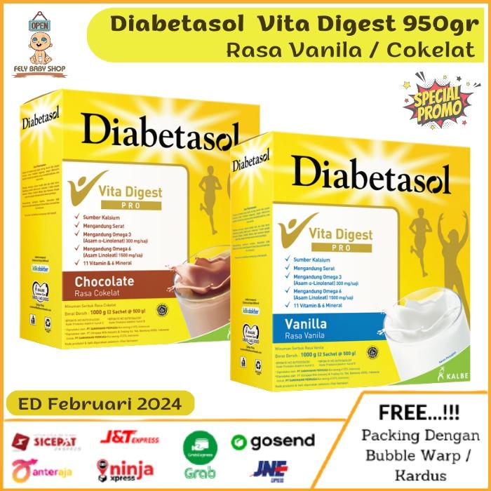 Gambar Promo Susu Diabetasol Rasa Vanila Dan Coklat 1kg Limited dari nechama st0re undefined Tokopedia