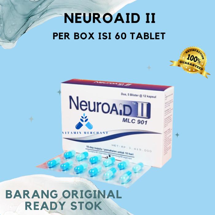Jual Neuroaid II Per Box 60 Tablet Kota Surabaya Vitamin 
