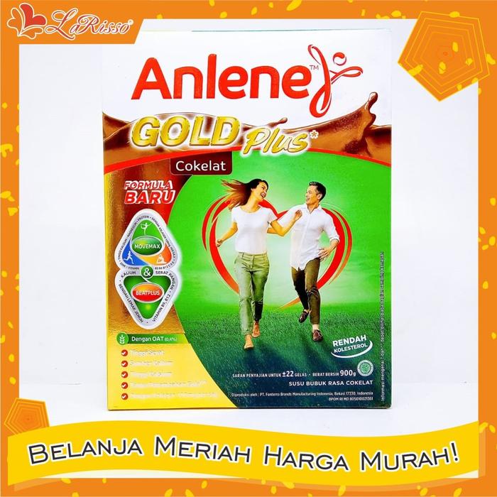Gambar Promo ANLENE GOLD PLUS COKELAT SUSU BUBUK 900GR Berkualitas dari suhayr st0re undefined Tokopedia