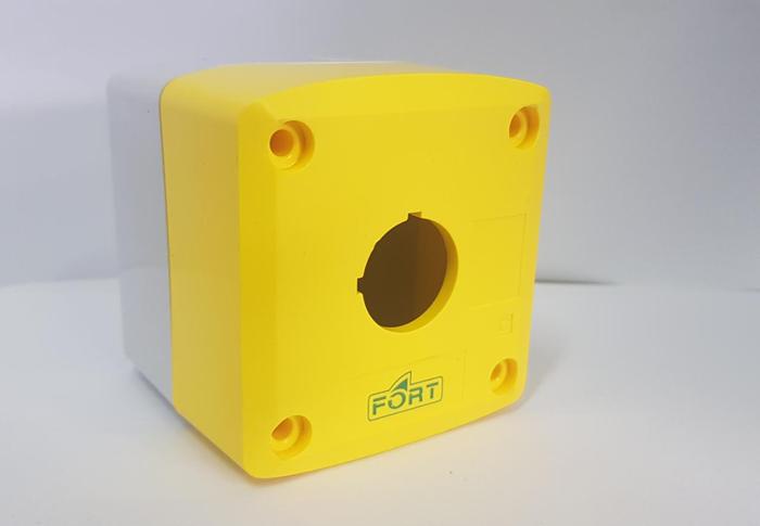 Jual Control Box Fort PVC 1 Lubang 22 mm Yellow-White GOB-1A - Jakarta ...
