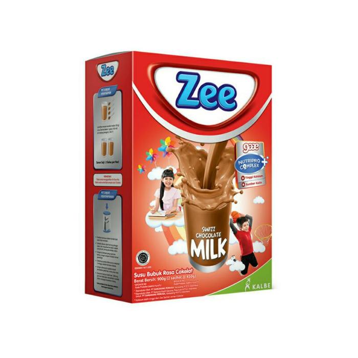 Gambar ZEE REGULER SWIZZ CHOCOLATE 900 G SUSU PERTUMBUHAN ANAK RASA COKLAT dari amahle st0re undefined Tokopedia