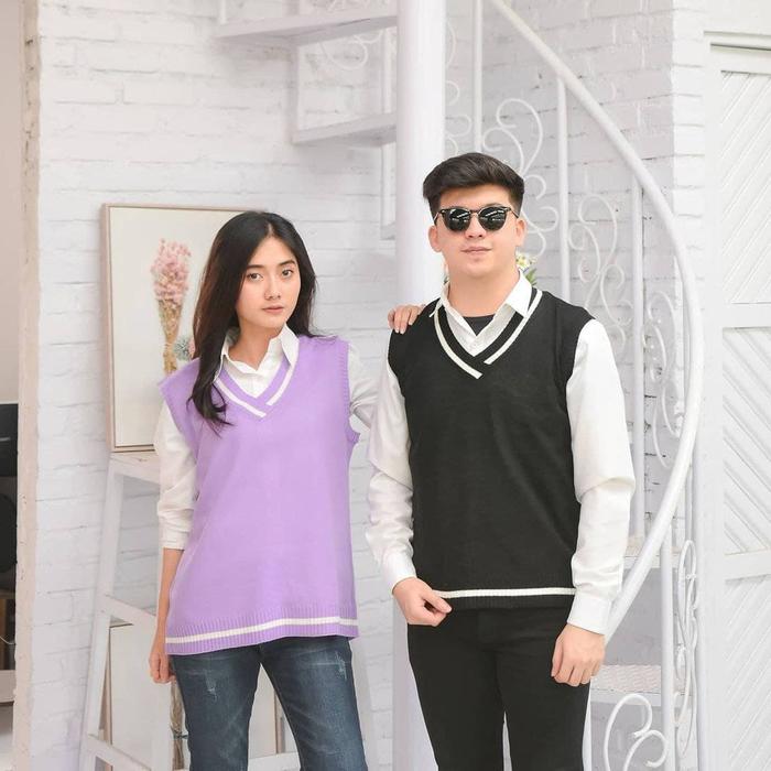 Gambar Nara Grosir - Milku Vest | Fashion Terkini | Sweater Rajut Pria dan dari WaroengGaskeun undefined Tokopedia