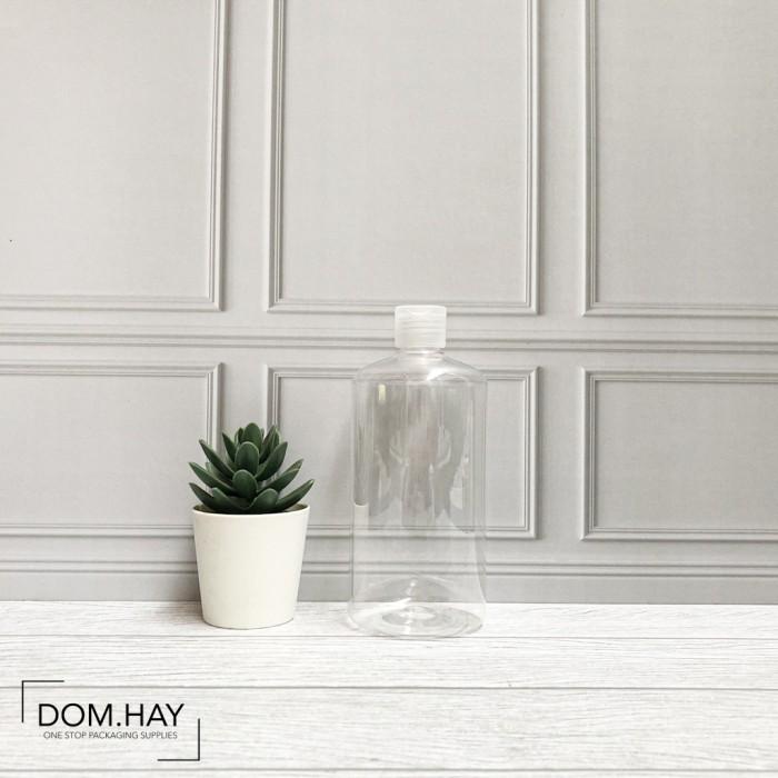 Gambar Botol Fliptop 500ml Plastik Clear Packaging DB - clear dari Dunia Botol Packaging undefined Tokopedia