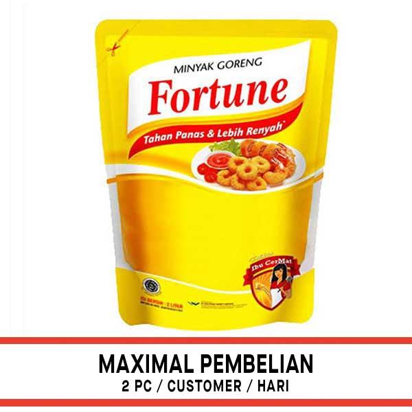 Gambar FORTUNE COOKING OIL POUCH 2 LITER dari Hypermart Kudus undefined Tokopedia
