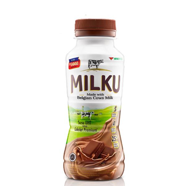 Gambar MILKU UHT COKLAT PREMIUM 200 ML dari Hypermart Jogja City Mall undefined Tokopedia