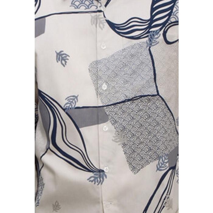 Gambar bateeq kemeja lengan panjang batik pria Men Shirt L/S Samara 367 - 17.5 dari bateeqshop undefined Tokopedia