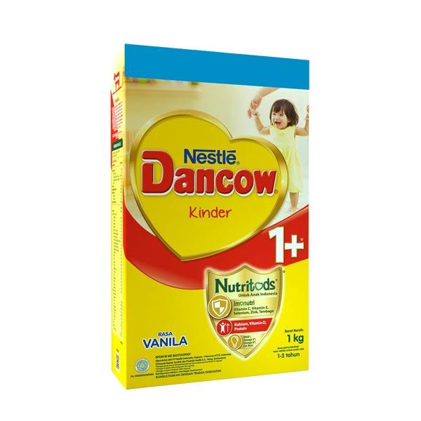 Gambar DANCOW VANILLA PREBIO 1 Plus BOX 1000G dari Hypermart Jogja City Mall undefined Tokopedia