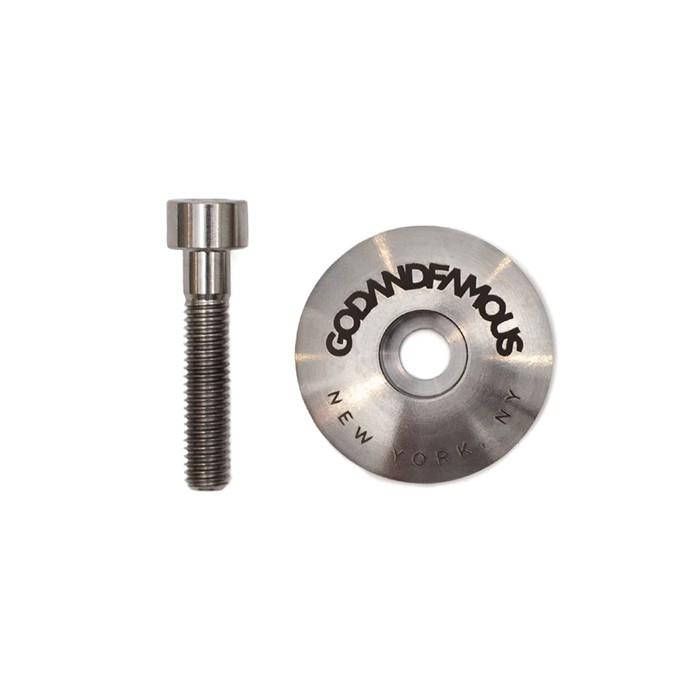 Gambar God & Famous Team Titanium Top Cap - Raw dari MC BIKES undefined Tokopedia