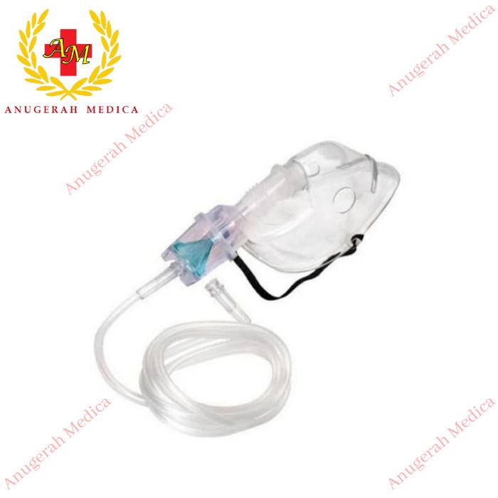 Gambar Masker Nebulizer / Nebulizer Mask / Masker Nebul (Dewasa / Anak) - Anak dari Pusat Tabung Oksigen undefined Tokopedia