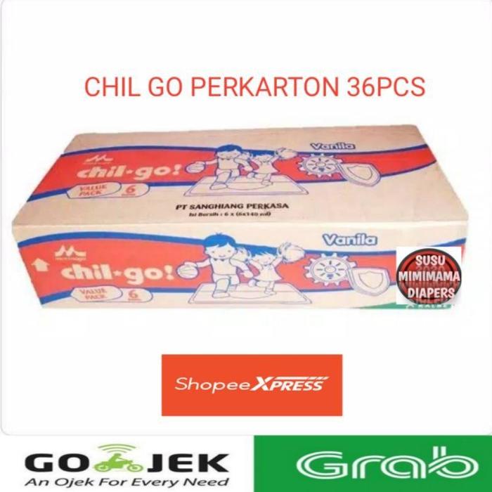 Gambar Chilgo / Chil Go per Karton Coklat Vanila Strawberry dari AKIYFAH_STORE undefined Tokopedia