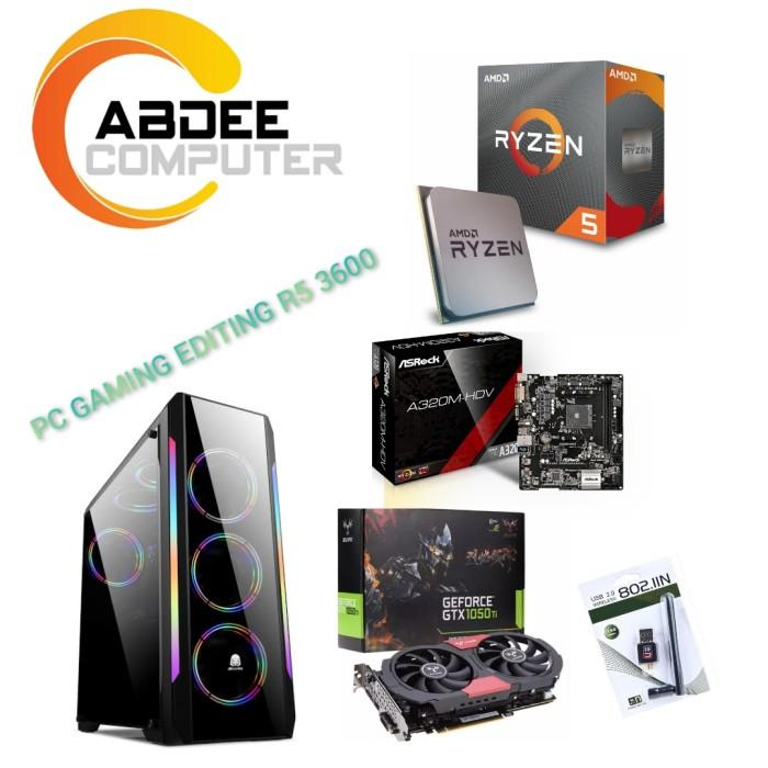 Jual Jual PC GAMING RYZEN 3600 RAM 16 GB VGA GB GTX 1050 TI