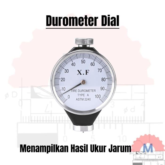 Gambar Durometer Digital Shore A Alat ukur kekerasan karet plastik kulit dll - Dial dari Machining Solution undefined Tokopedia