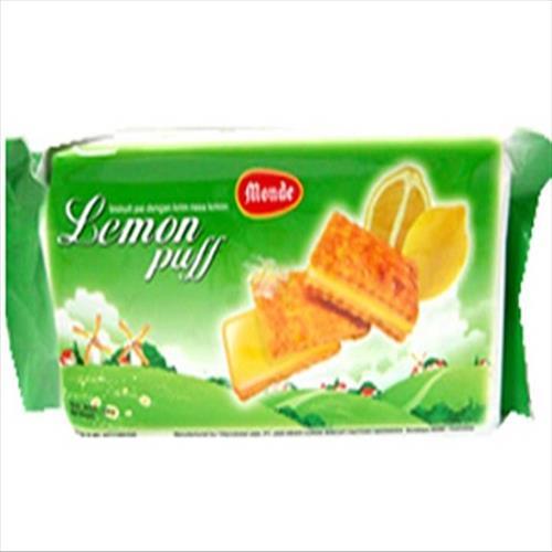 Gambar S02095 BISCUIT MONDE 100 GR LEMON PUFF MINI dari PASAR SWALAYAN MAJU BERSAMA undefined Tokopedia