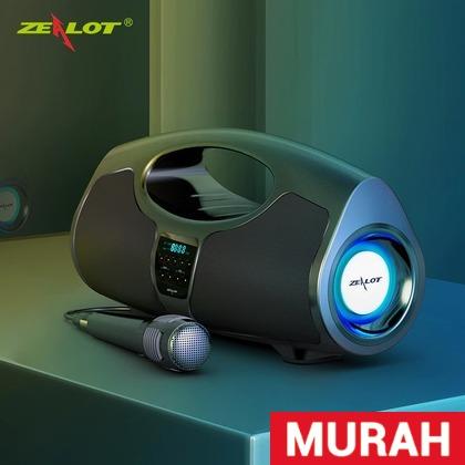 Gambar Zealot Portable Bluetooth Active Speaker Powerful Boombox 40W P1 dari RelasiGrosir undefined Tokopedia