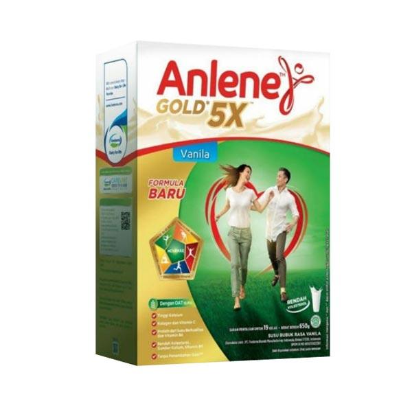 Gambar ANLENE GOLD 5X VANILA 650G dari Hypermart Ciputra World Surabaya undefined Tokopedia