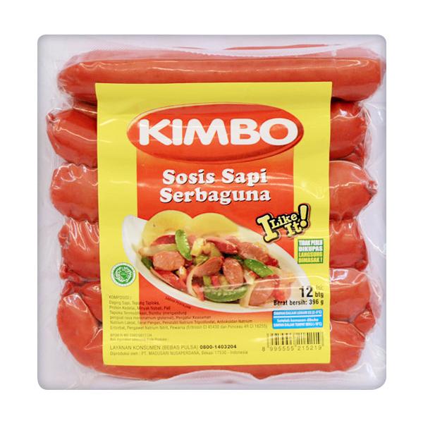 Gambar Kimbo Sosis Sapi Serbaguna 12 Pcs dari Hypermart Ponorogo undefined Tokopedia