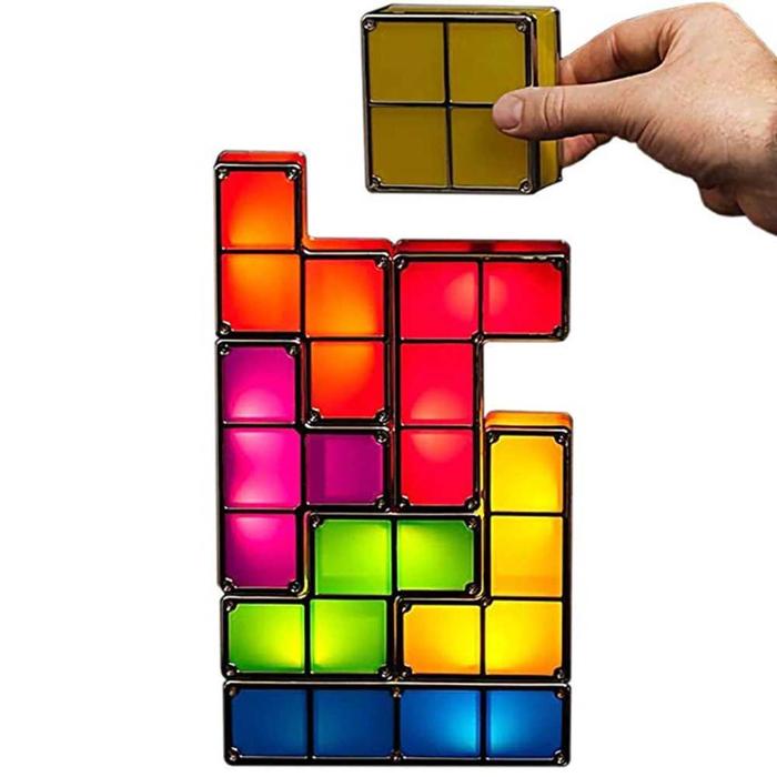 Gambar Feimefeiyou Lampu Hias LED Tetris Stackable Puzzles 7 PCS - F0017 dari kumalasariiii undefined Tokopedia
