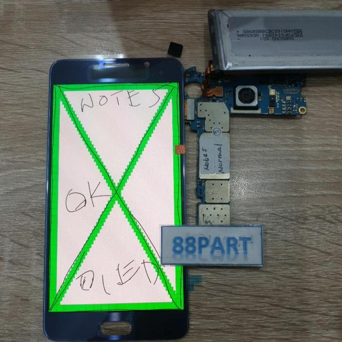 Jual Jual LCD SAMSUNG NOTE N9200 N9208 OLED COMPLETE Murah Kab