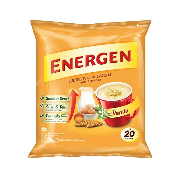 Gambar Energen Vanila Bag 20Sx29G dari Hypermart Madiun undefined Tokopedia