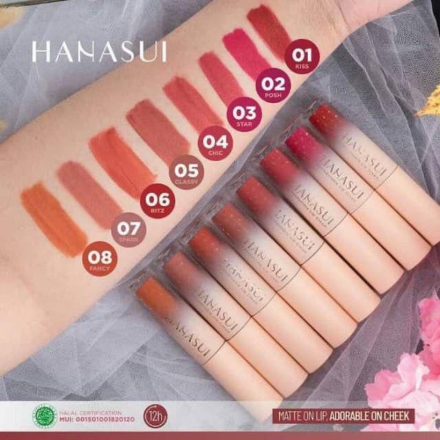 Gambar Hanasui lipcream - 1 dari Dolphin Kosmetik undefined Tokopedia