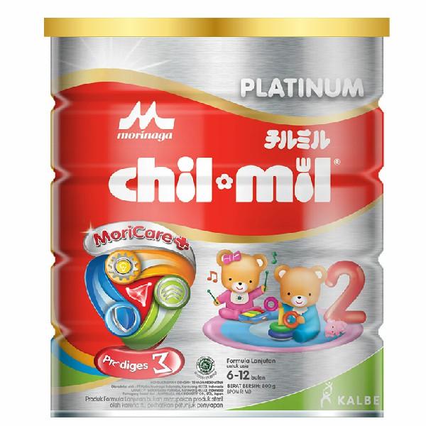 Gambar MORINAGA Chil Mil Platinum Moricare+ 800g dari Hypermart Ciputra World Surabaya undefined Tokopedia