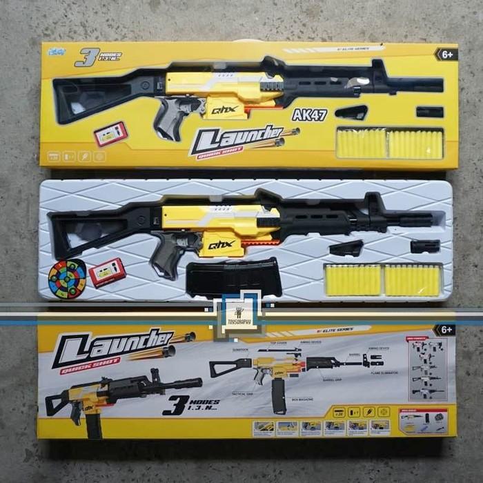 Jual NERF STRYFE AK47 WORKER Otomatis Modulus Compatible Regulator