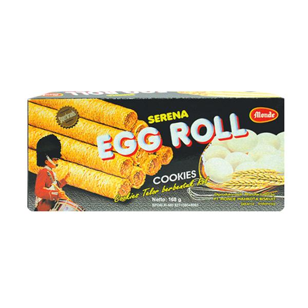 Gambar MONDE SERENA EGG ROLL PACK 168 GR dari Hypermart Ciputra World Surabaya undefined Tokopedia