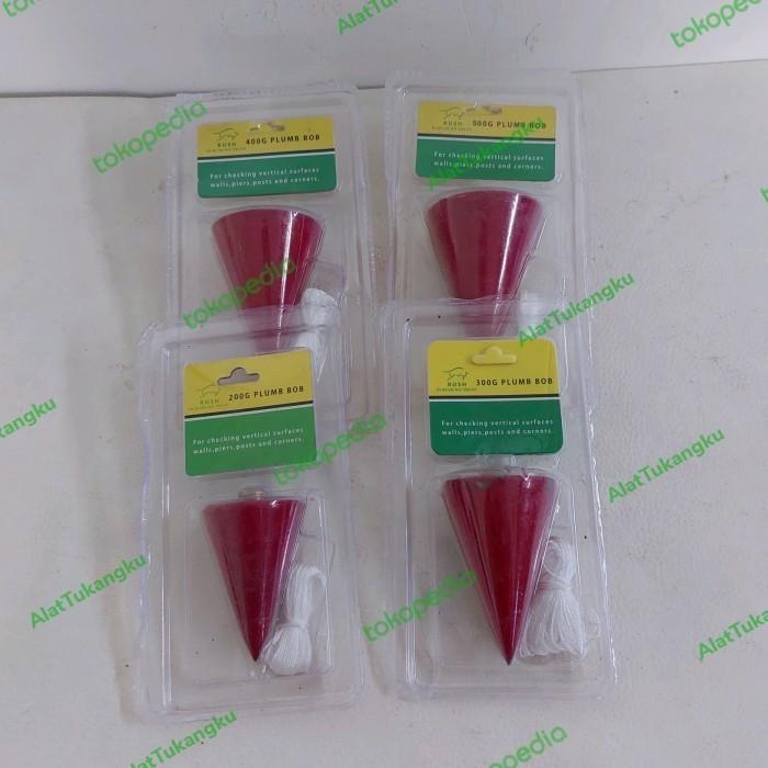 Gambar Lot Tukang 200 300 400 500 Gram / Bandul Timbangan Kerucut - 200G dari AlatTukangku undefined Tokopedia