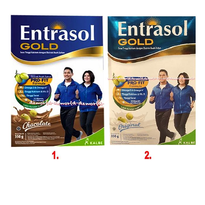 Gambar Susu Entrasol Gold High Kalsium untuk 51+ Plain 350g Rasa Plain dan dari JB reff undefined Tokopedia
