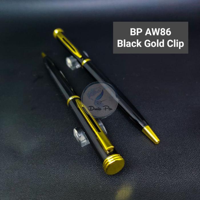 Gambar Pen Metal Paku Custom + Box Merah Ekslusif. Kado Pena Ukir Nama - Black GC dari Dunia Pen undefined Tokopedia