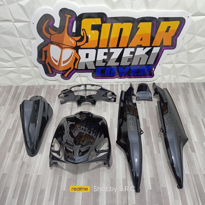Gambar Win - Set Body Halus Mio Sporty Hitam 5tl Merk Win - 1 Set Halus dari Bold Motor Parts undefined Tokopedia
