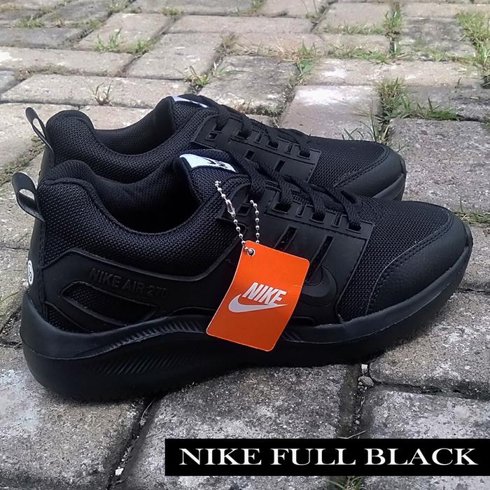 Gambar Sepatu Sekolah hitam sekolah cewek cowok tk sd smp laki perempuan - Full Black, 38 dari Hafit Shoess undefined Tokopedia