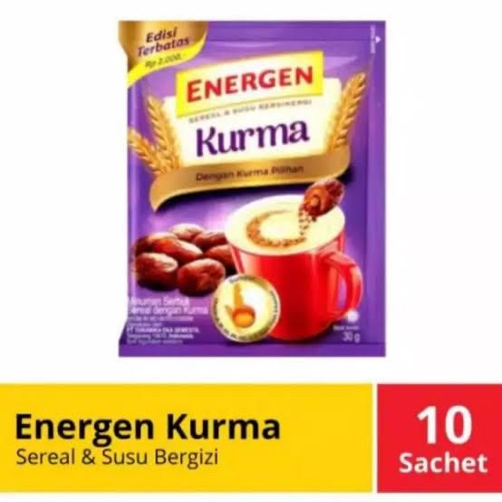 Gambar energen rasa kurma sachet ( 1 renceng isi 10 sachet ) dari Crispy Shrimp undefined Tokopedia