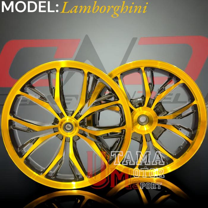 Gambar Velg RC Delkevic Type Lambo Vario Old/Vario125-150/Vario160/Beat Bt QC - Gold dari Utama Motorsport undefined Tokopedia