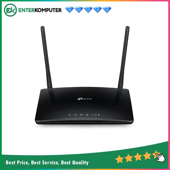 Gambar Networking Tp - Link 300Mbps Wireless N 4G Lte Router - Tl-Mr6400 dari kanggaming undefined Tokopedia