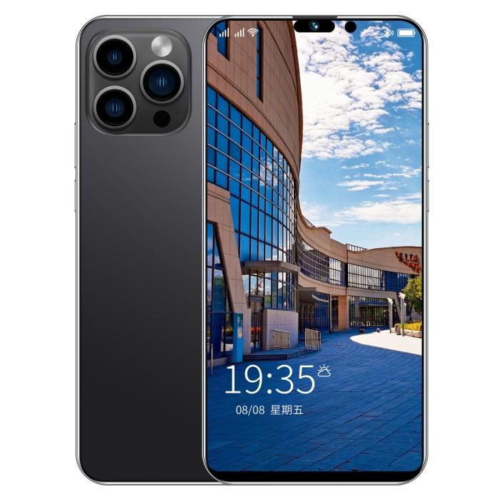 Gambar Smartphone i14 Pro Max RAM 12GB Android 12 Handphone Murah - Black, 64G dari 7-Grosir undefined Tokopedia