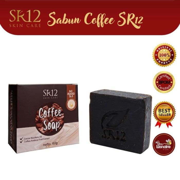 Gambar Sabun Kopi SR12 Herbal Coffee Soap Sabun Wajah Muka SR 12 Original - Sabun Kopi dari Aliesa Tokopedia undefined Tokopedia